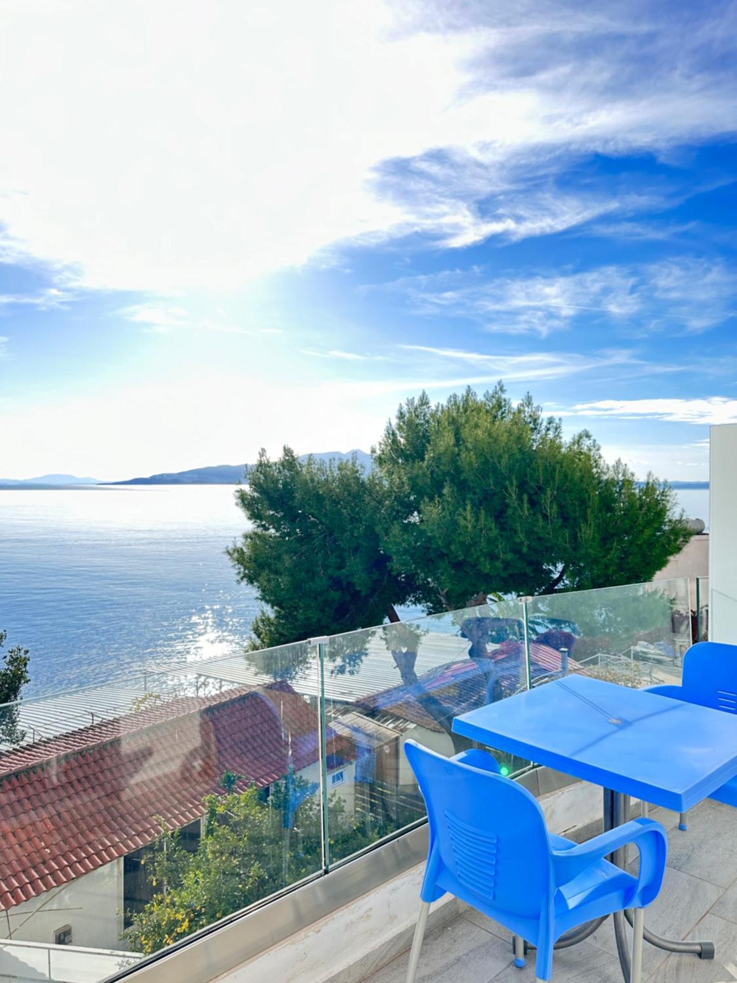 The Hill Sea View Apartment Sarandë 외부 사진